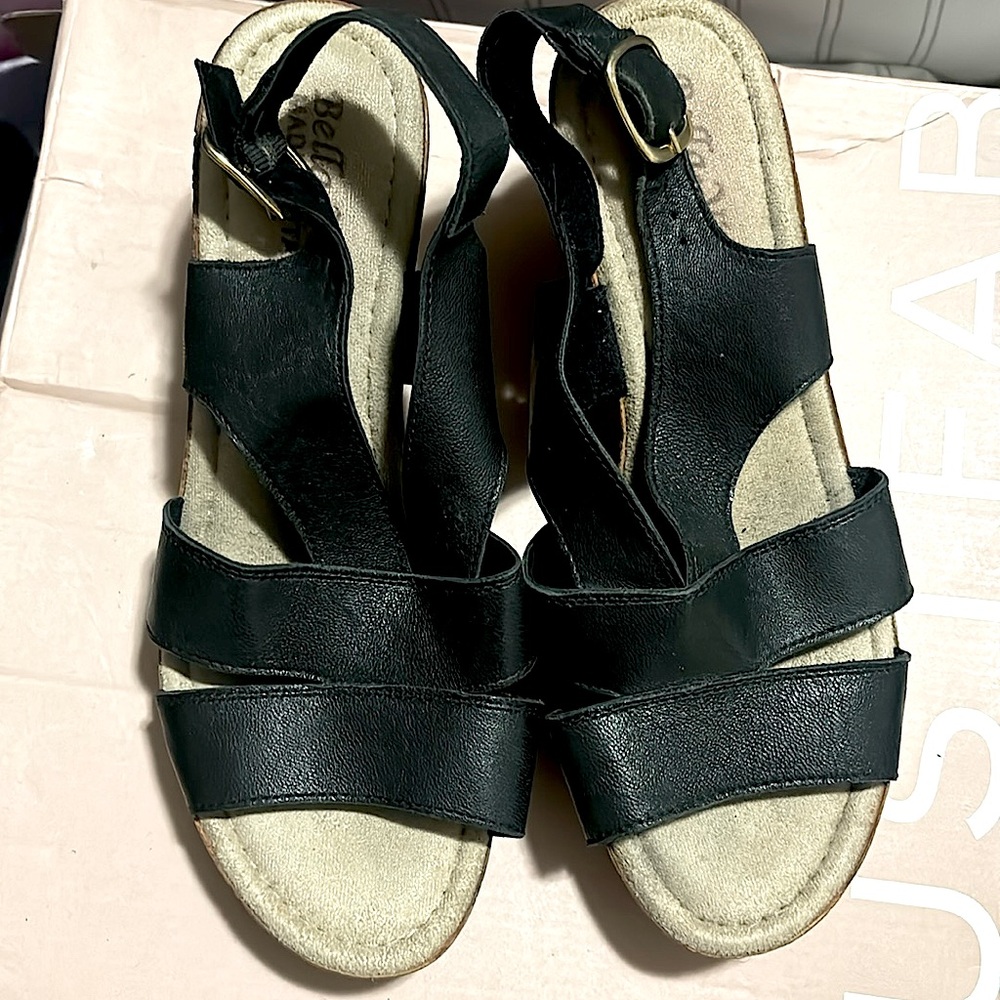 Bella Vita Cork Heeled Sandals